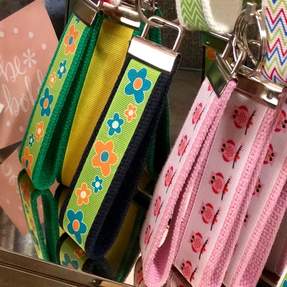 🏷️ Boutique Handmade Canvas Durable Keychains - Loop Multicolor & Pattern 2/$10 - Picture 5 of 6